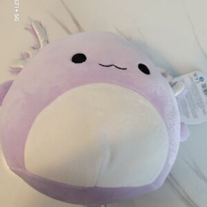 Squishmallows Lavender & White Axolotl Plush Toy